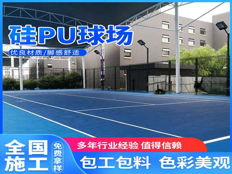 傳統型硅PU塑膠球場